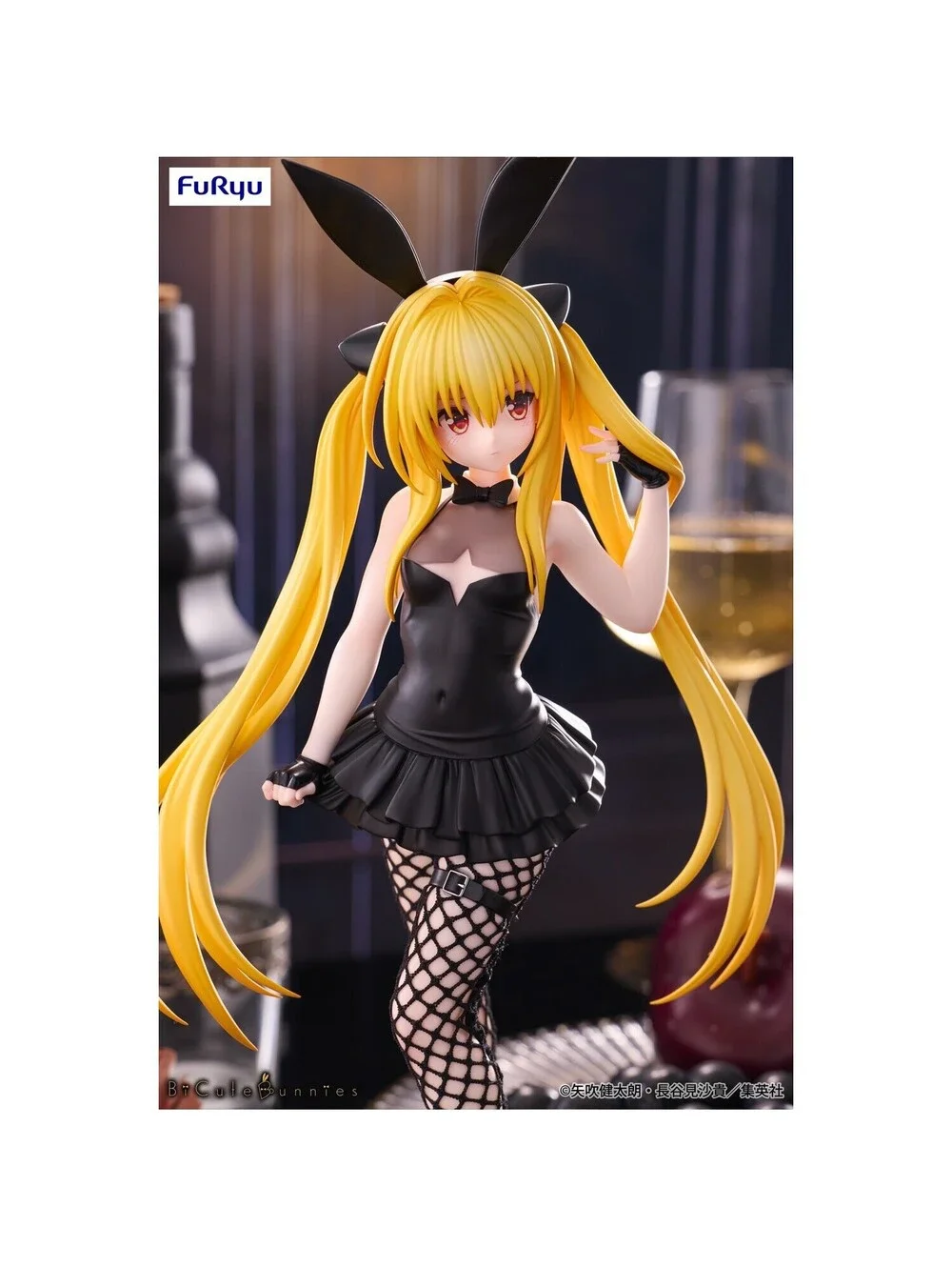 FuRyu BiCute Bunnies To Love-Ru Darkness Golden Darkness Eve Figure NIB US Sellr